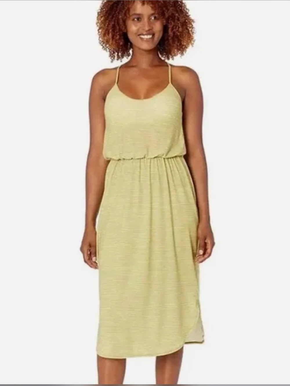 NWOT Prana Ayla Citronell Striped Tank Dress